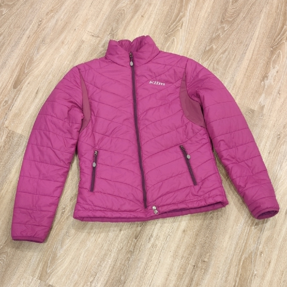 🩷🪷🌺🌸🌷Klim Pink Puffer Jacket Women's size Small  SUPER CUTE!!!🩷🪷🌺🌸🌷